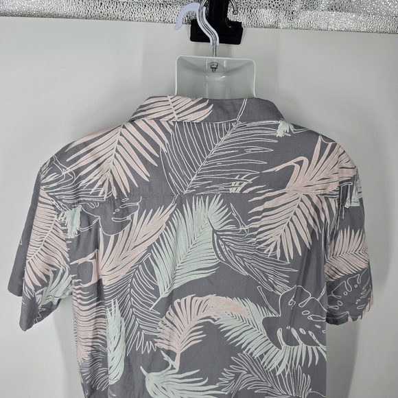 Barefoot In Paradise Shirt Men's Hawaiian XL Vintage Short Sleeve Button Up - Picture 5 of 6